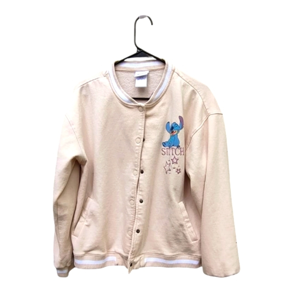 Disney Cream Stitch Embroidered Jacket